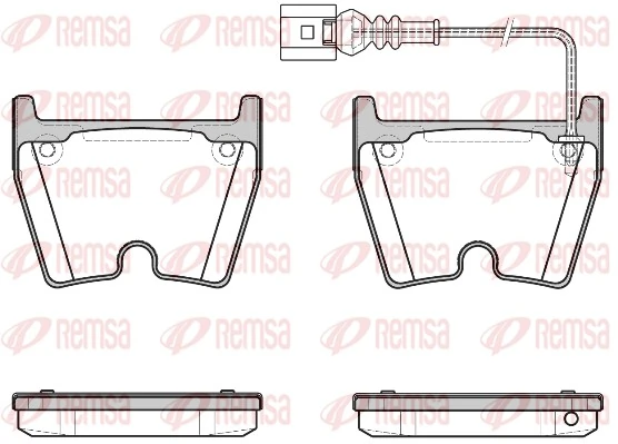 Brake Pad Set, disc brake 0896.11