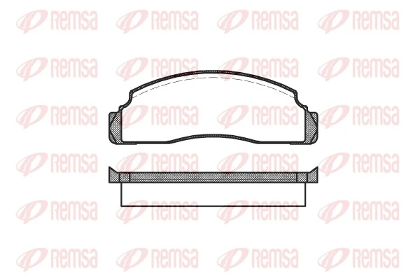 Brake Pad Set, disc brake 0091.00