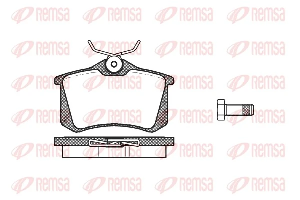 Brake Pad Set, disc brake 0263.10