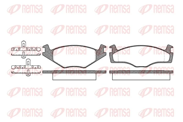 Brake Pad Set, disc brake 0171.10