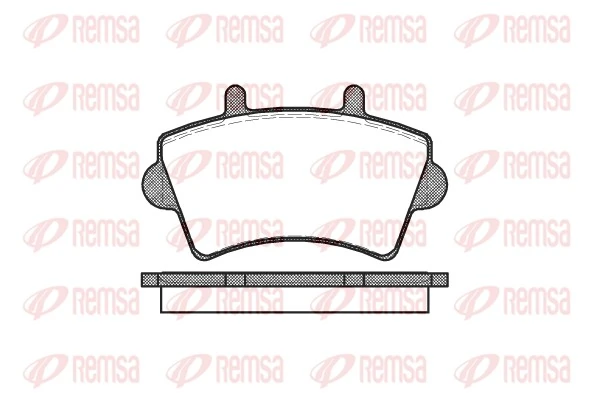 Brake Pad Set, disc brake 0819.00