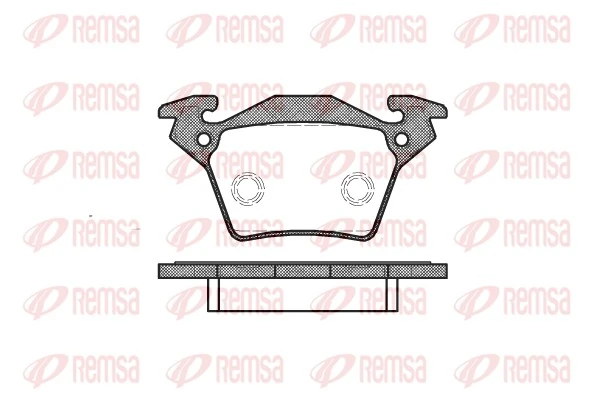 Brake Pad Set, disc brake 0717.00