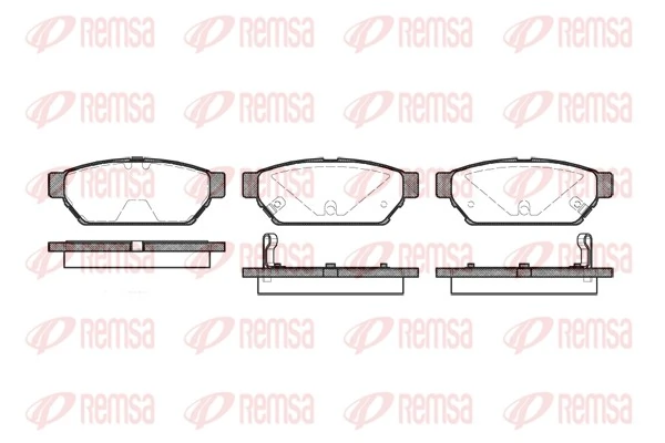 Brake Pad Set, disc brake 0440.02