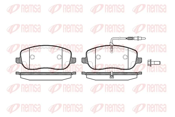 Brake Pad Set, disc brake 0879.12