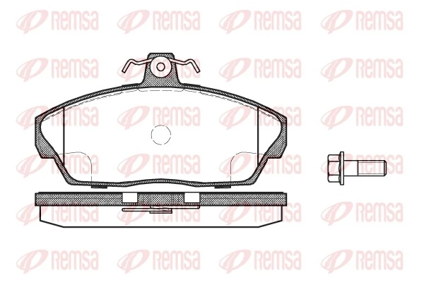 Brake Pad Set, disc brake 0337.10