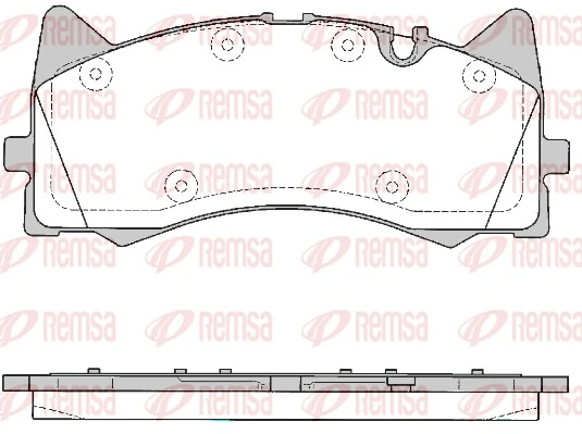 Brake Pad Set, disc brake 1781.00