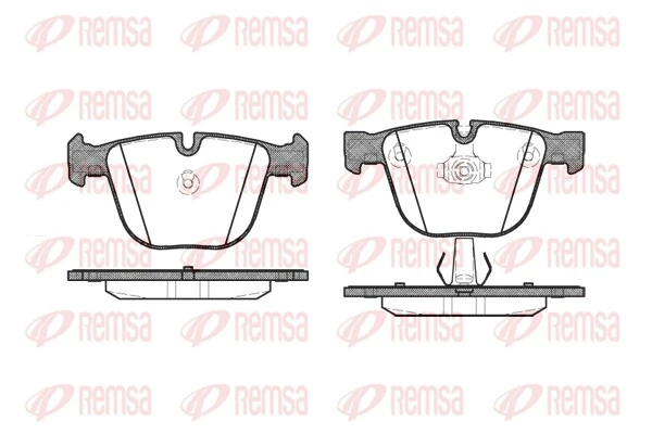 Brake Pad Set, disc brake 0892.00