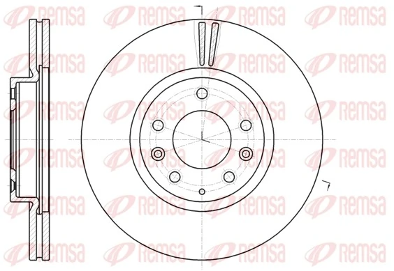 Brake Disc 61235.10