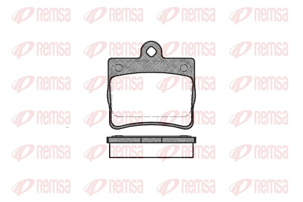 Brake Pad Set, disc brake 0630.00