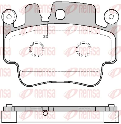 Brake Pad Set, disc brake 0982.00