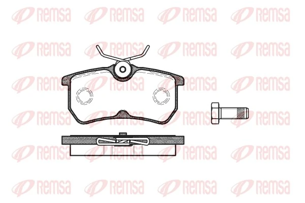 Brake Pad Set, disc brake 0693.00