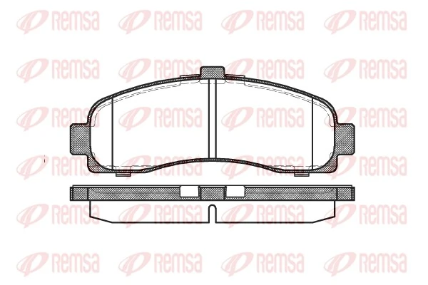 Brake Pad Set, disc brake 0431.10