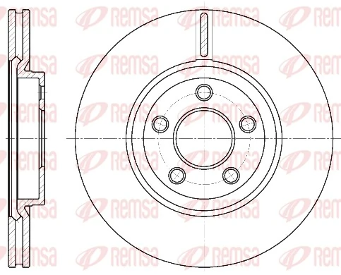 Brake Disc 6637.10