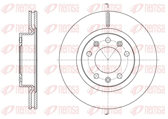 Brake Disc 61584.10