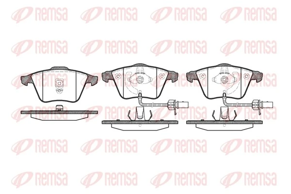 Brake Pad Set, disc brake 0964.02