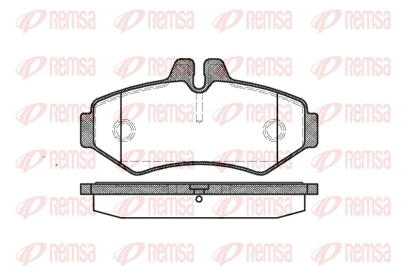 Brake Pad Set, disc brake 0733.00