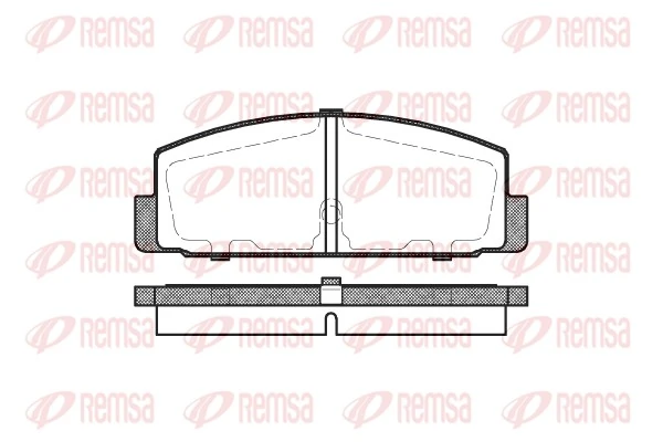 Brake Pad Set, disc brake 0179.30