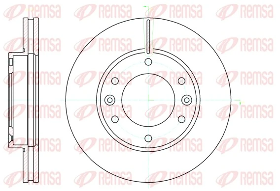 Brake Disc 61026.10