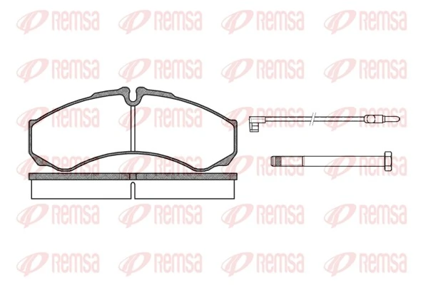 Brake Pad Set, disc brake 0651.02