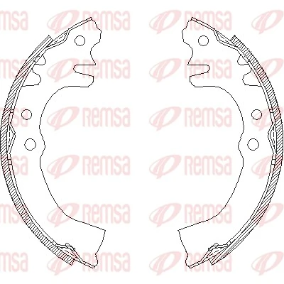 Brake Shoe 4155.00