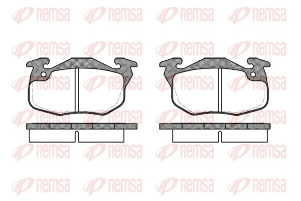 Brake Pad Set, disc brake 0192.10