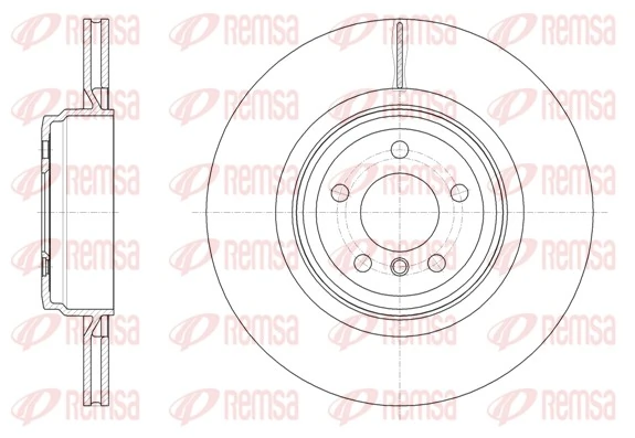Brake Disc 61599.10