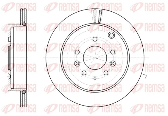 Brake Disc 61237.10