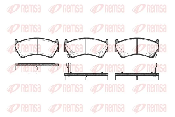 Brake Pad Set, disc brake 0592.02