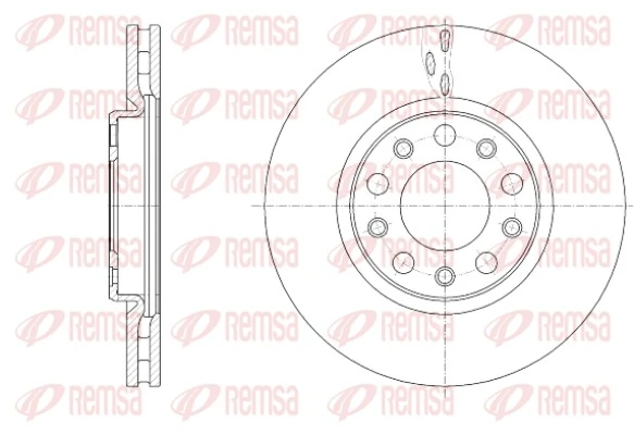 Brake Disc 61389.10