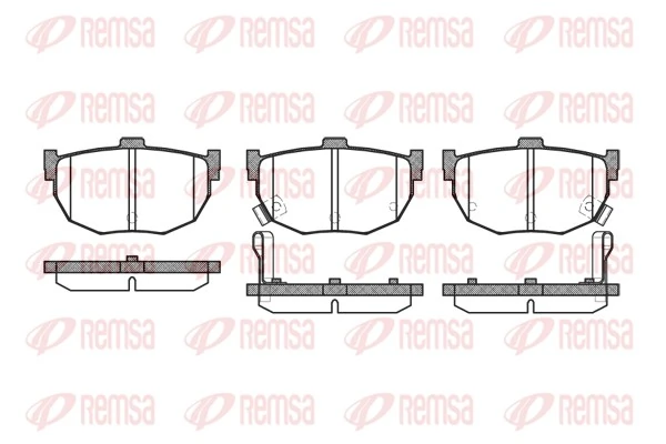 Brake Pad Set, disc brake 0294.32