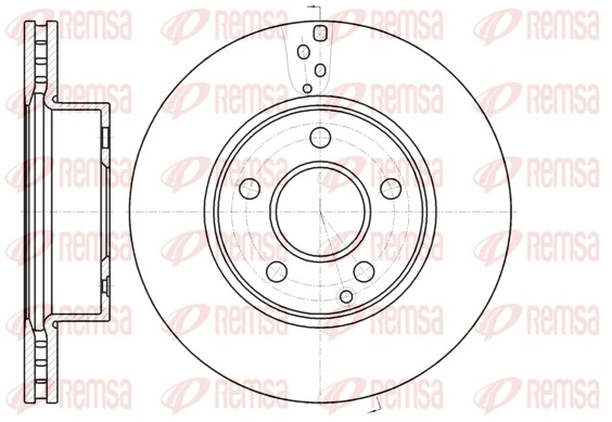 Brake Disc 61066.10