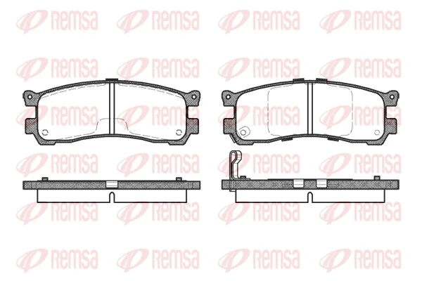 Brake Pad Set, disc brake 0399.21