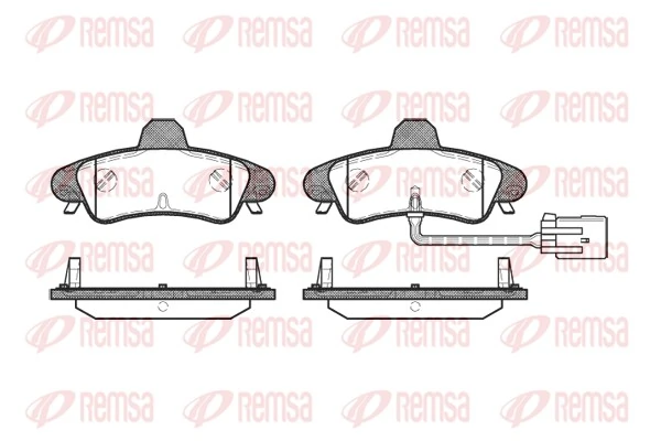 Brake Pad Set, disc brake 0433.12