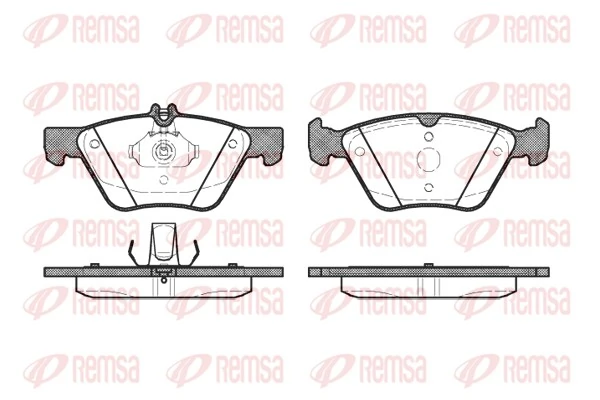 Brake Pad Set, disc brake 0601.20