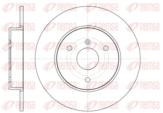 Brake Disc 6617.00