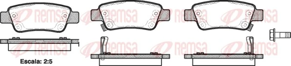 Brake Pad Set, disc brake 1290.02