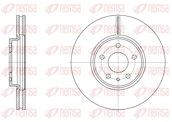 Brake Disc 61605.10