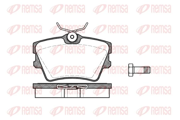 Brake Pad Set, disc brake 0591.00