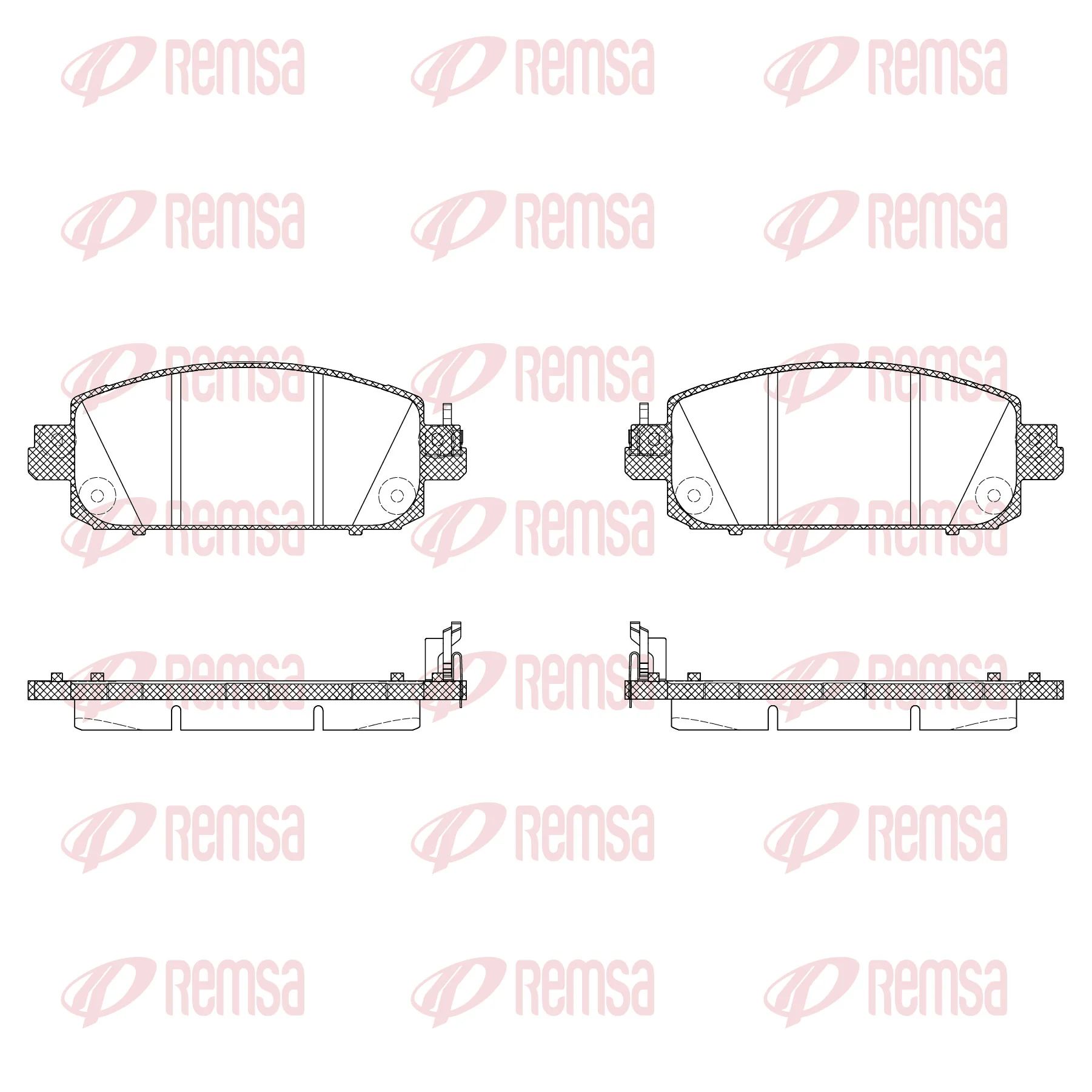 Brake Pad Set, disc brake 1930.04