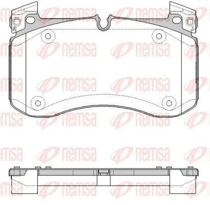 Brake Pad Set, disc brake 1840.00