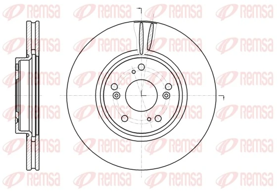 Brake Disc 61218.10