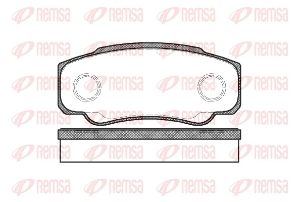 Brake Pad Set, disc brake 0961.00