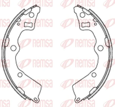 REMSA Brake Shoe 4225.00