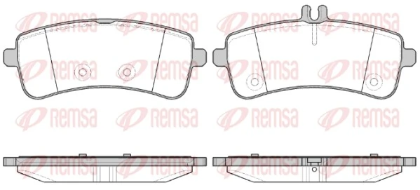 Brake Pad Set, disc brake 1594.00