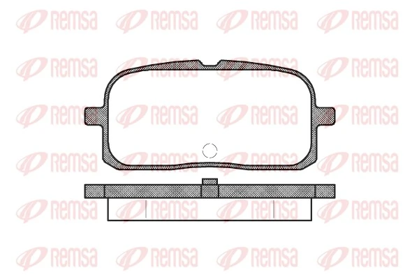 Brake Pad Set, disc brake 0715.00