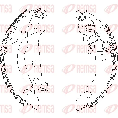 Brake Shoe 4138.00