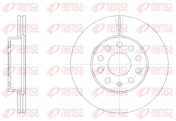 Brake Disc 61586.10