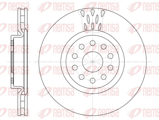 Brake Disc 6563.10