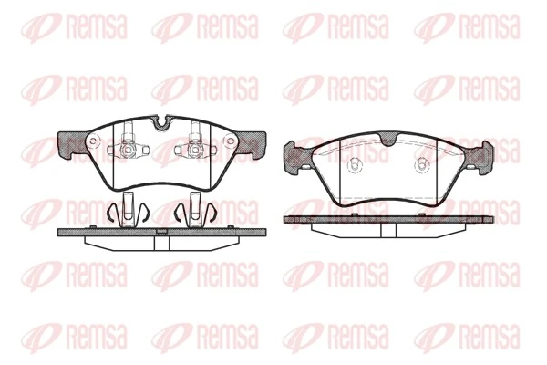 Brake Pad Set, disc brake 1179.00