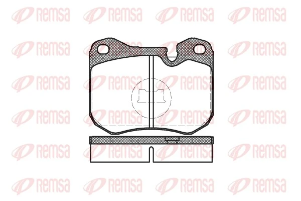 Brake Pad Set, disc brake 0131.00